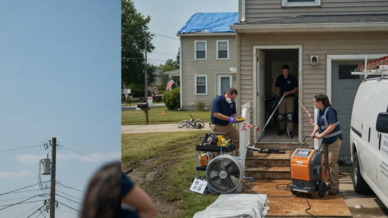 Water Damage Repair in Sutherland, VA near me